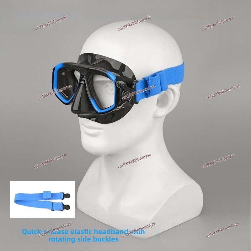 Diving Mask - Nieuwe elastische hoofdband duikmasker anti-condens kikkerspiegel