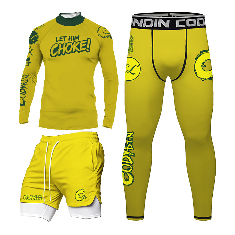 Heren BJJ Rashguard Set No Gi  - Rash Guard recensie en prijs